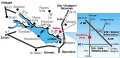 Karte von Weißensberg