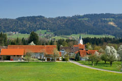 Grossansicht in neuem Fenster: Ortspanorama von Sigmarszell